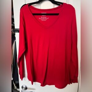 Red long sleeve